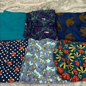 Set of 6 lularoe leggings